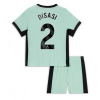 Chelsea Axel Disasi #2 Replica Third Minikit 2023-24 Short Sleeve (+ pants)